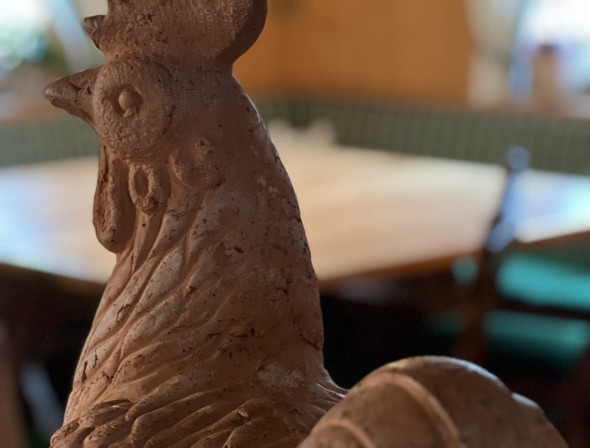 Decoration on the farm Halmgut