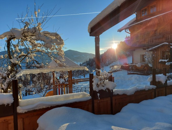 Sonnenstunden im Winterurlaub